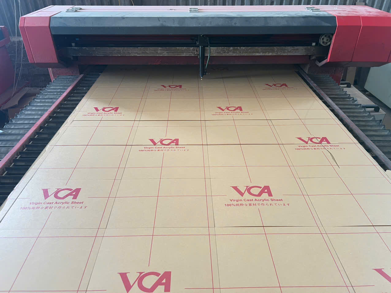 Tấm Mica Đúc MMA Trung Quốc Cắt Laser